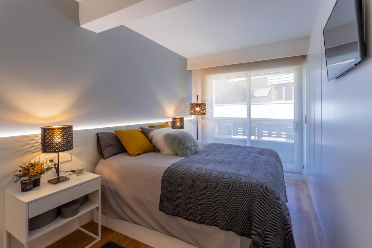 Impresionante Apartamento En Plaza De Galicia Vilagarcia de Arousa Exterior foto